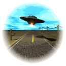 UFO on Road